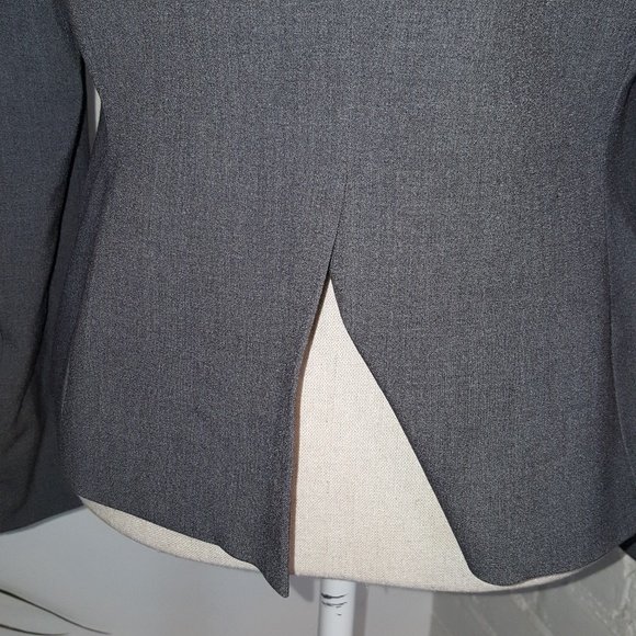Calvin Klein size 10 Blazer charcoal grey - Picture 5 of 6